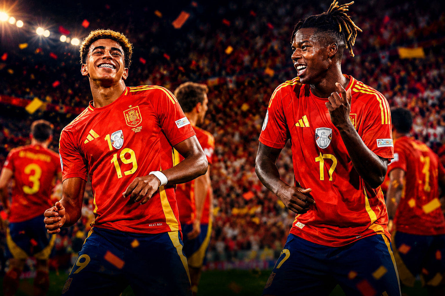 Yamal y Nico Williams — España 2026